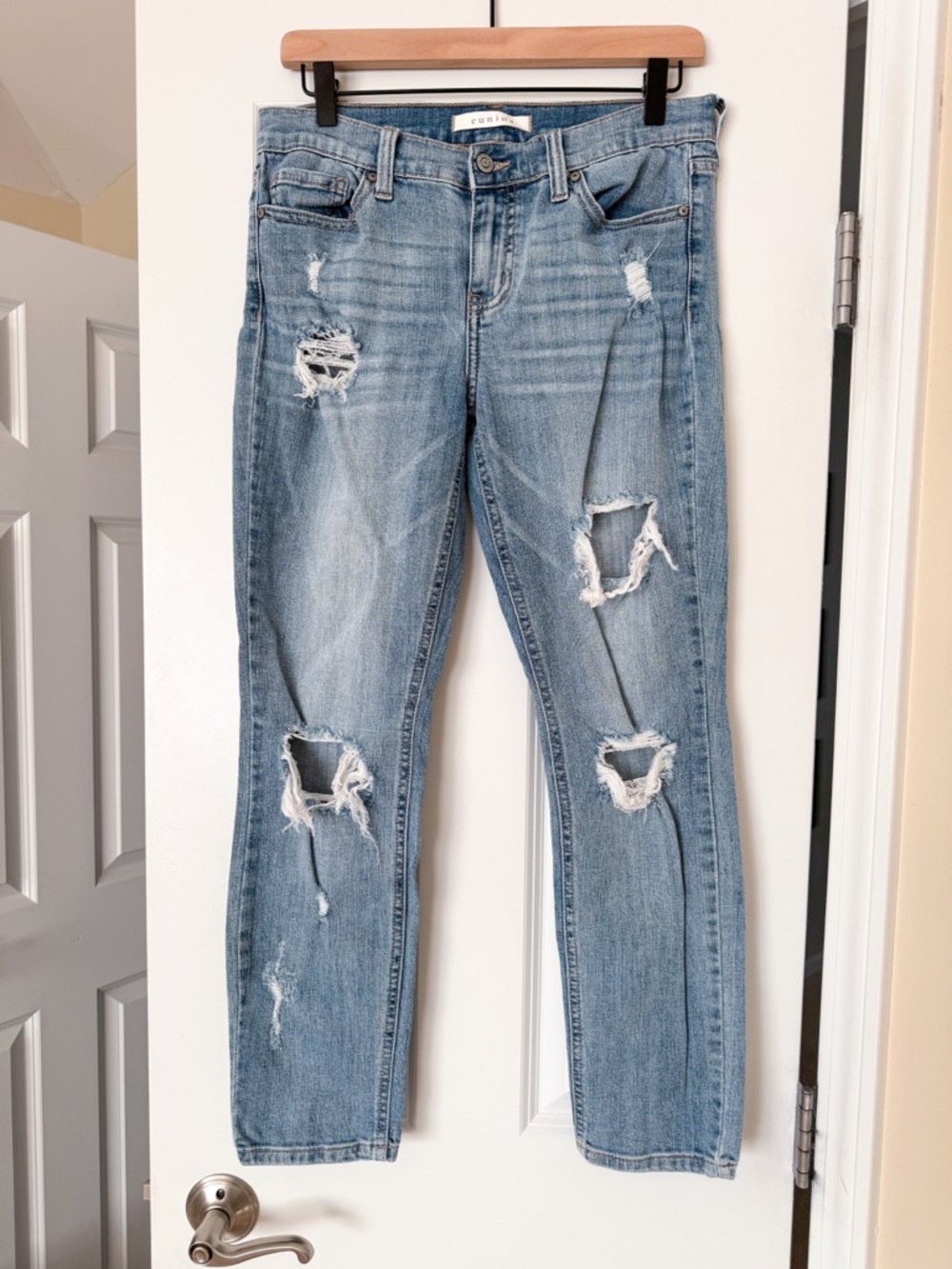 Eunina Sasha Low Rise Skinny Cigarette Jean